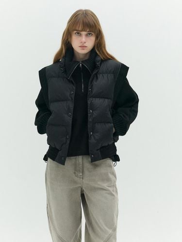 Out Pocket Point Padded Vest EMOAWPD010 - E.B.M (Edition by Michaa) - Modalova