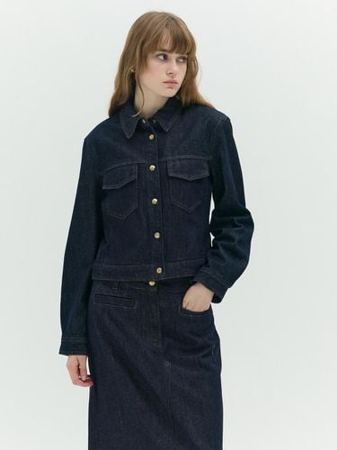 Shirt collar out pocket denim jacket EMO9DJK010 - E.B.M (Edition by Michaa) - Modalova