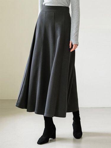 Cotton Basic Slit Flared Long Skirt_4color_JEFSK31 - JUARR - Modalova