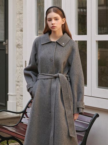 Eve handmade wool trench coat - MICANE - Modalova