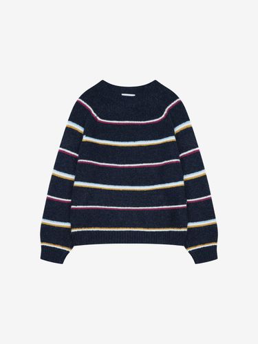 Color stripe knitwear pullover (TJUCZ4941) - VIKI - Modalova