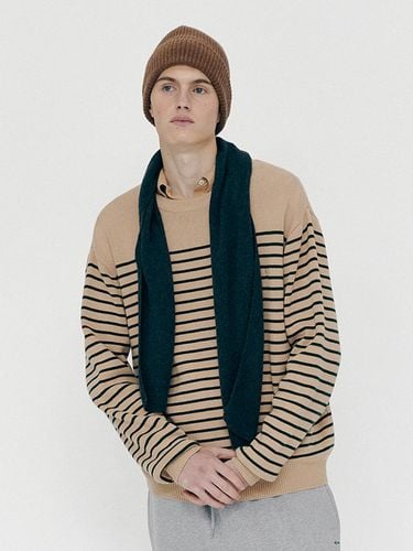 Stripe Pullover Knit (Beige) - CLOVE - Modalova