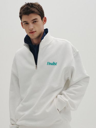 New Active Half Zip Sweatshirt (White) - CLOVE - Modalova