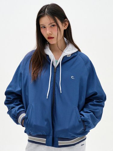 FW ] Classic Varsity Jacket (Blue) - CLOVE - Modalova