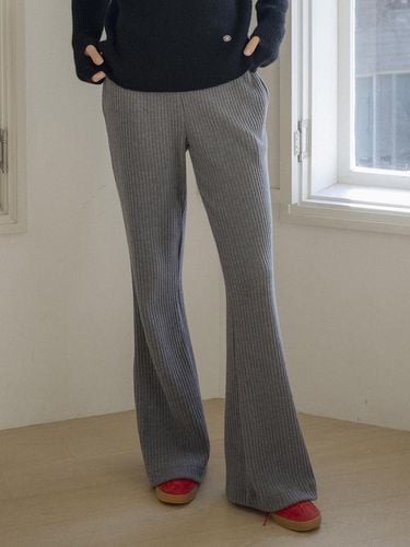 P3216 BANDING Corduroy Napping Pants_Melange gray - vanone atelier - Modalova