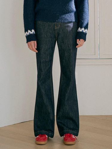 P3217 flare denim pants - vanone atelier - Modalova