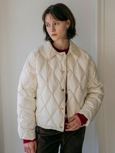 O3742 down Padded Jacket_Cream - vanone atelier - Modalova