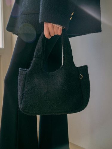 B3011 Montmartre Wool Bag_Black - vanone atelier - Modalova