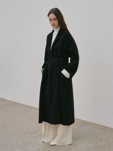 Cashmere 30%] MAGOT Cashmere Blended Handmade Coat - MUSEE - Modalova