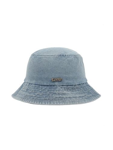 Washing denim bucket hat- U1F57AHT020 - REETE - Modalova