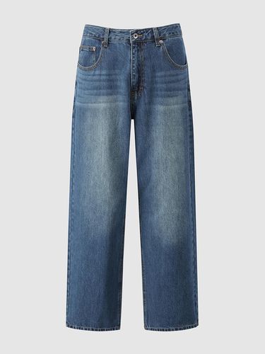 Side pocket straight fit denim pants NAEW0 - MDP01 - comgen - Modalova