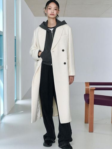 Double maxi long coat AQ4WTB70 - LAP - Modalova