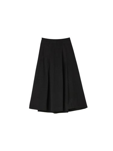 Wool back banding flare long skirt AQ4WSB43 - LAP - Modalova