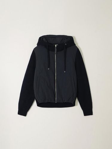 OWEN CHASMERE HOOD DOWN PADDING_NAVY - SAGEMENT - Modalova