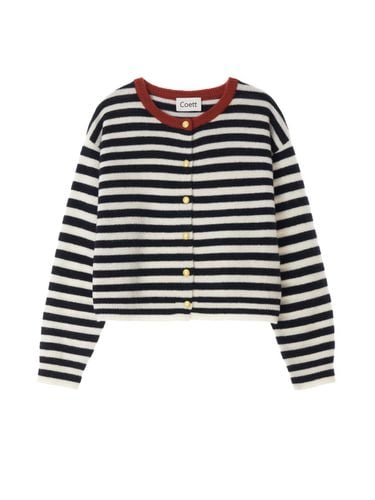 Coet] Our Color Stripe Cardigan_Navy [Restocked o - Coett - Modalova