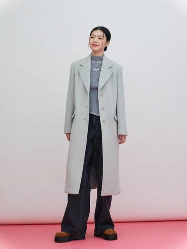 Single 3 button long coat AQ4WTB71 - LAP - Modalova