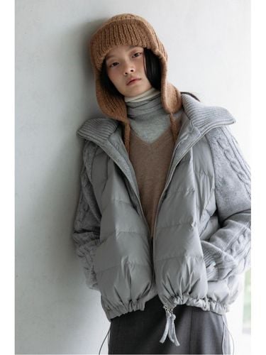 Cashmere Puffer ()_D5UCW24001GYL - LE CASHMERE - Modalova