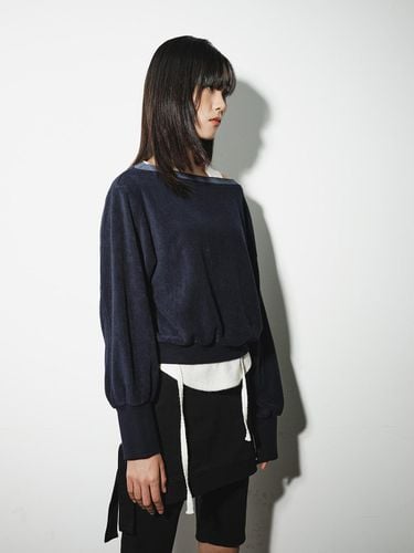 Double Rib Sweatshirt (Terry ver.)_Midnight Blue - PEEP - Modalova