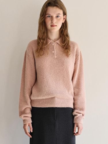 Ray boucle knit (baby pink) - ANDNEEDS - Modalova