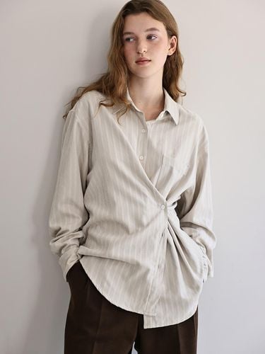 Monte stripe shirts (beige) - ANDNEEDS - Modalova