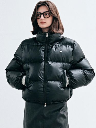 CLOUD CROP PUFFER PADDING_BLACK - YAN13 - Modalova