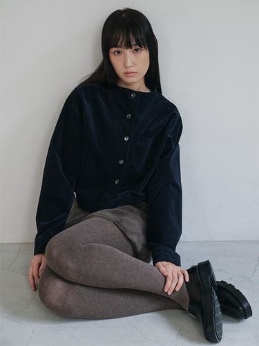 Corduroy Boeing Shirt (3colors)_Navy - PEEP - Modalova