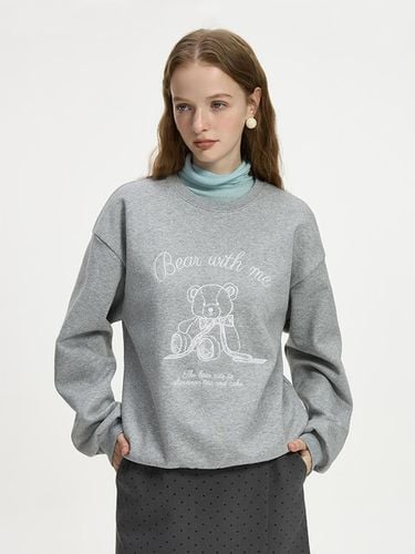 WD_Teddy bear embroidery sweater - We’Dee - Modalova