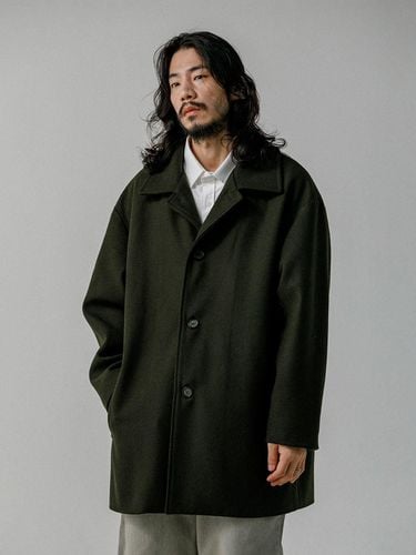 Ulrich Oversized Fit Half McCoat Khaki - RUGGED HOUSE - Modalova