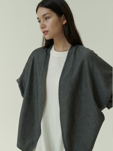 Cotton stingray jacket - grey - AYU - Modalova