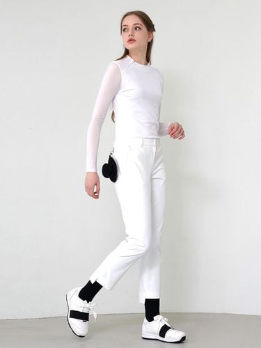 Size] Unbalanced Point Golf Pants (White)_L3A1 - LIKK - Modalova