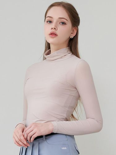 Size] Cool Inner Turtleneck T-shirt (Beige) L3A1 - LIKK - Modalova