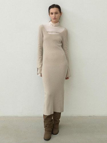 DEKAVV WOOL KNIT DRESS (OP - 6232) - Atelier Nain - Modalova