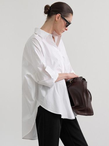 Cash Oversized Fit Collar Shirt - MOONT - Modalova