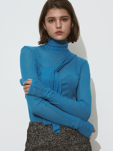 WOOL PINTUCK TURTLE NECK_5color/ - SIGREAT - Modalova