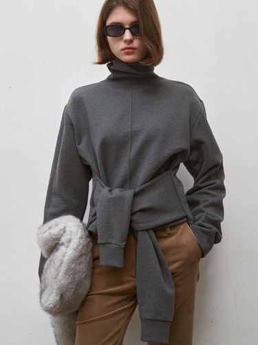 LAYERED SLEEVES HIGH NECK PULLOVER_2color/ - SIGREAT - Modalova