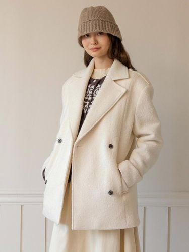 Bukri wool jacket - beige - lienlier - Modalova