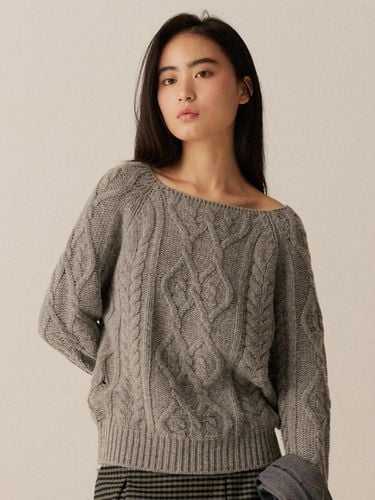 Elegant Fisherman Knitwear - Melange - lienlier - Modalova