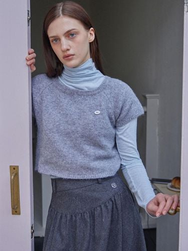 JULIA KNIT TOP_2COLORS_GRAY - HAINT - Modalova