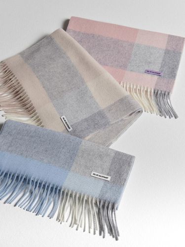 Wool cashmere blend checkered muffler 3 COLORS (JL - JILL BY JILLSTUART - Modalova