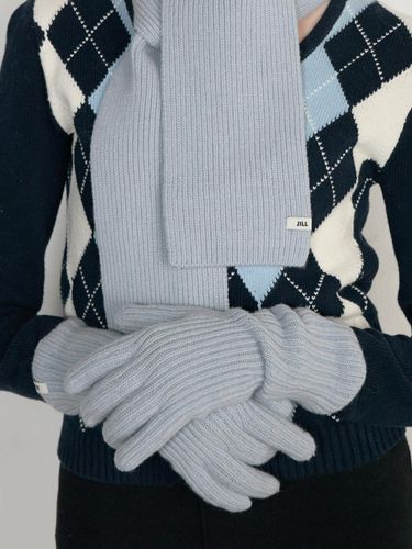 Wool cashmere knit finger hole gloves 4 COLORS (JL - JILL BY JILLSTUART - Modalova