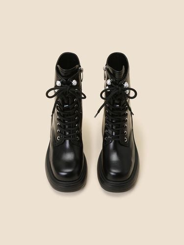 Pearl point walker boots ()_DG3CW24525BLK - SUECOMMA BONNIE - Modalova