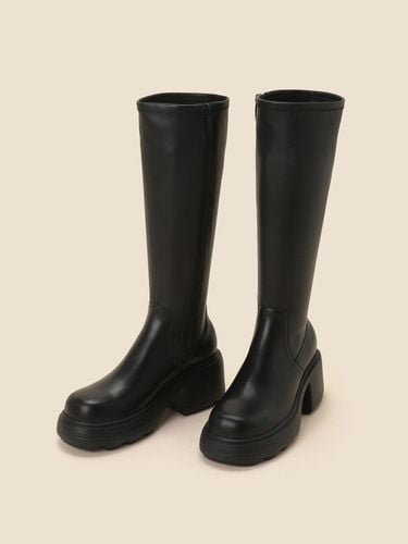 Slim span long boots ()_DA3BW24501BLK - SUECOMMA BONNIE - Modalova