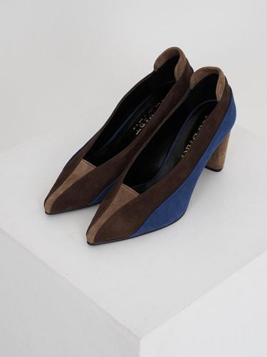 Multi suede rara pumps blue - jeu d`art - Modalova