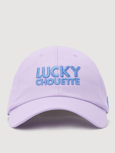 Re - Order] Lettering Embroidery Ball Cap - LXRAW - LUCKY CHOUETTE - Modalova