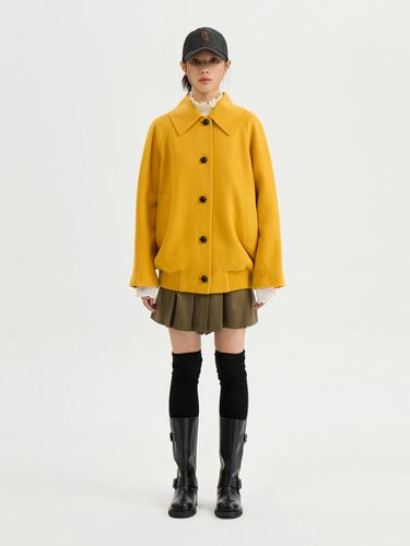 Handmade] Collar Jumper Type Coat (mustard)_LFCAW - LUCKY CHOUETTE - Modalova