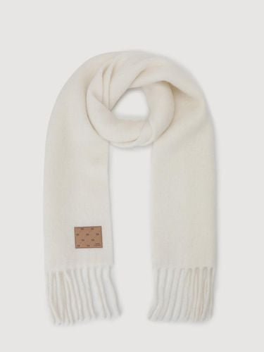 Alpaca Blend Muffler (ivory)_LXAJW24410IVX - LUCKY CHOUETTE - Modalova