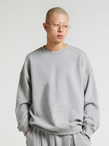 Basic Clover Logo Sweatshirt Gray - AKIII CLASSIC - Modalova