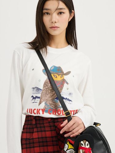 Atelier] Chouette Point Long SleeveT - Shirt (ivo - LUCKY CHOUETTE - Modalova