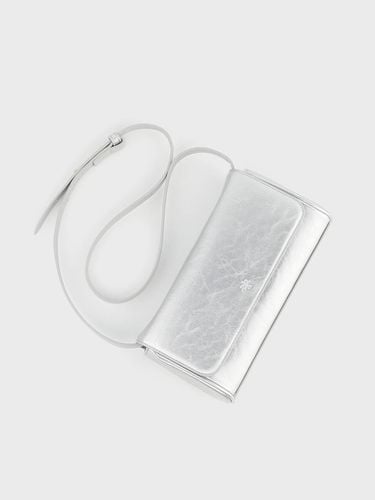 Mongsak Lube Square Bag Silver AP12-2495- SI - MONSAC - Modalova