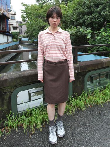 Nonoka Skirt_Brown - nuuanu - Modalova